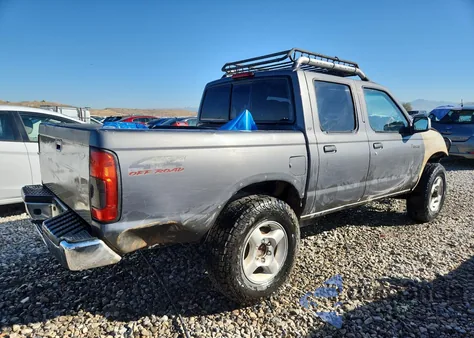 2000 Nissan Frontier Crew Cab Xe z USA, uszkodzony, nr VIN 1N6ED27Y8YC398535